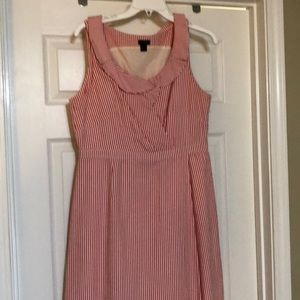 J Crew seersucker dress